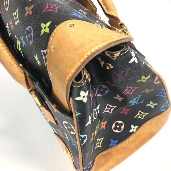 LOUIS VUITTON M40202 MonogramMulticolore BeverlyGM Hand Bag Tote Shoulder Bag - Picture 2 of 16